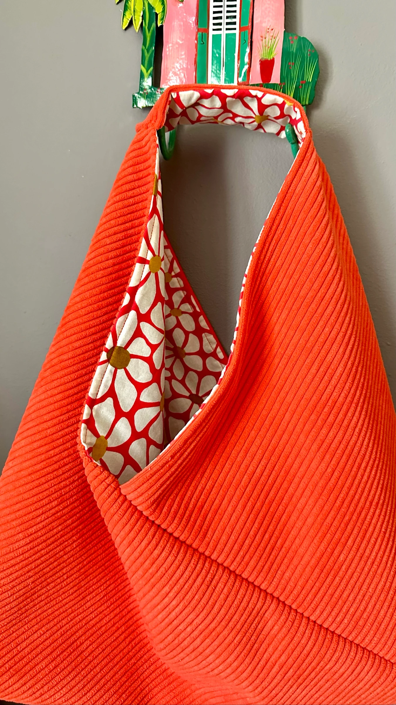 Bolso origami naranja – photo 6